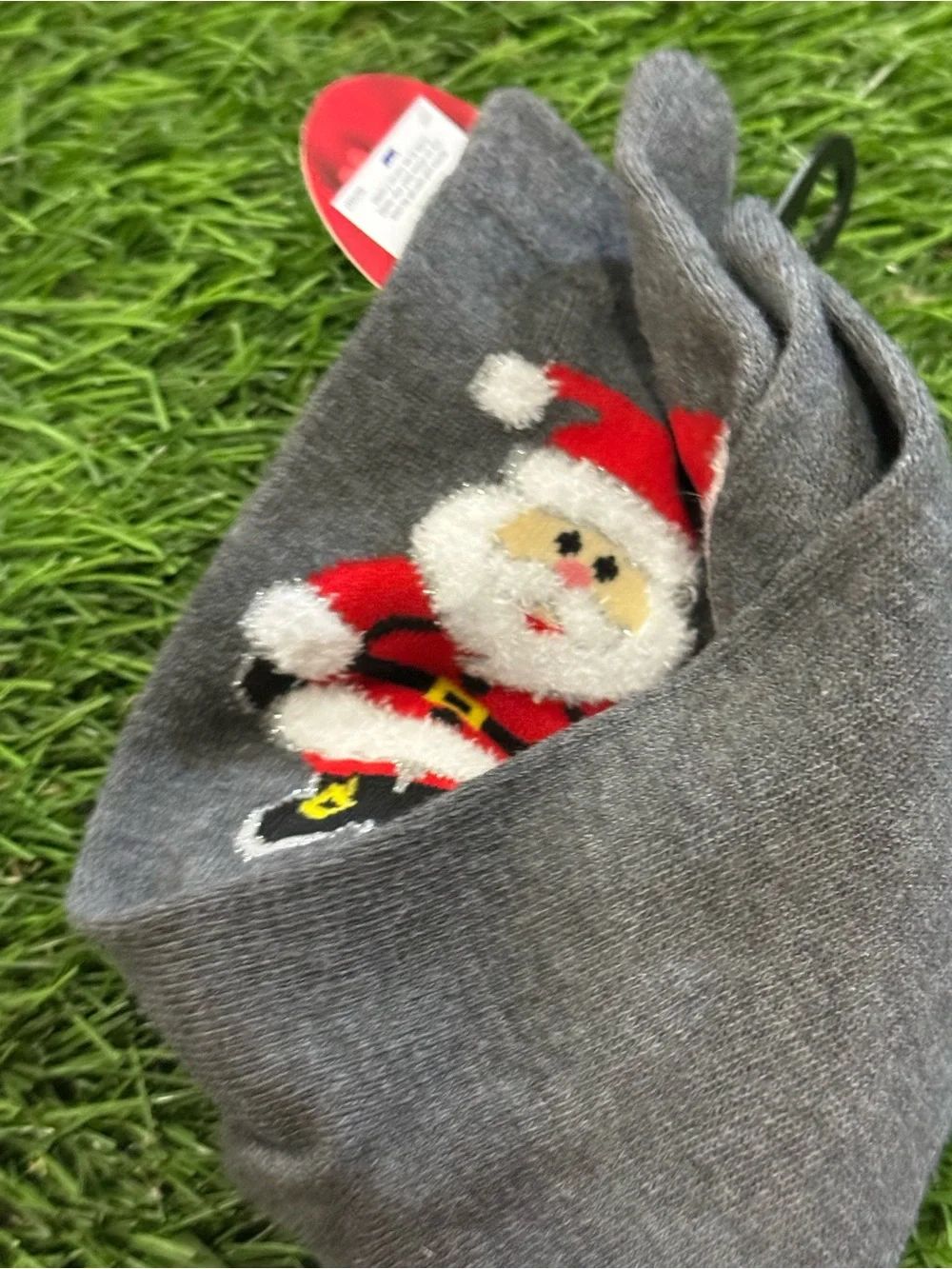 Shine Holiday Socks - Santa